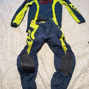 Fox Black and Yellow Racing Gear